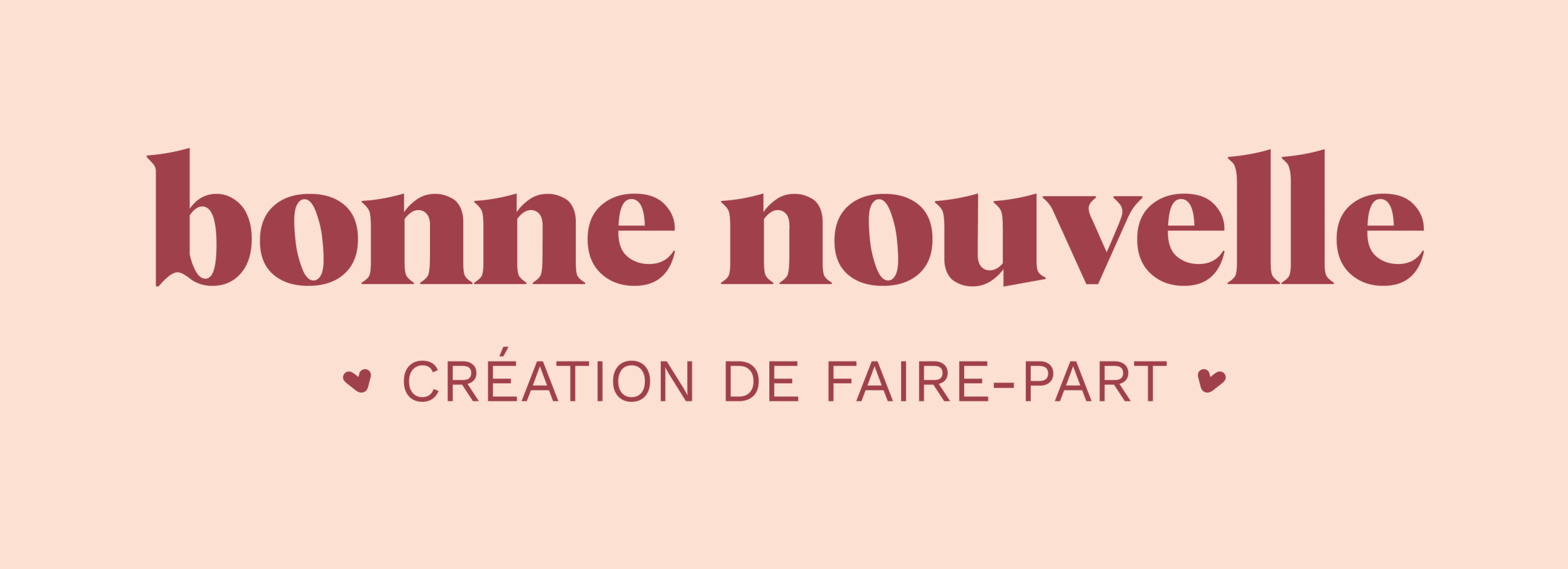 Bonne nouvelle – Faire-part